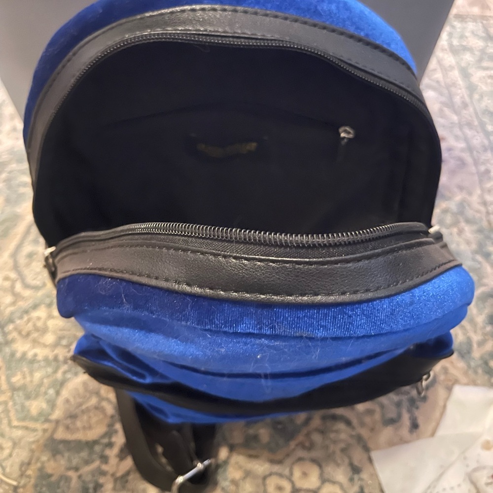 Olivia Miller Velvet mini backpack
